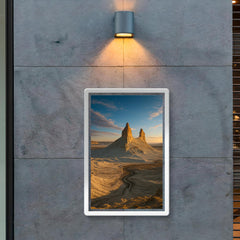 Boszhira Valley Ustyurt Plateau Kazakhstan poster 2