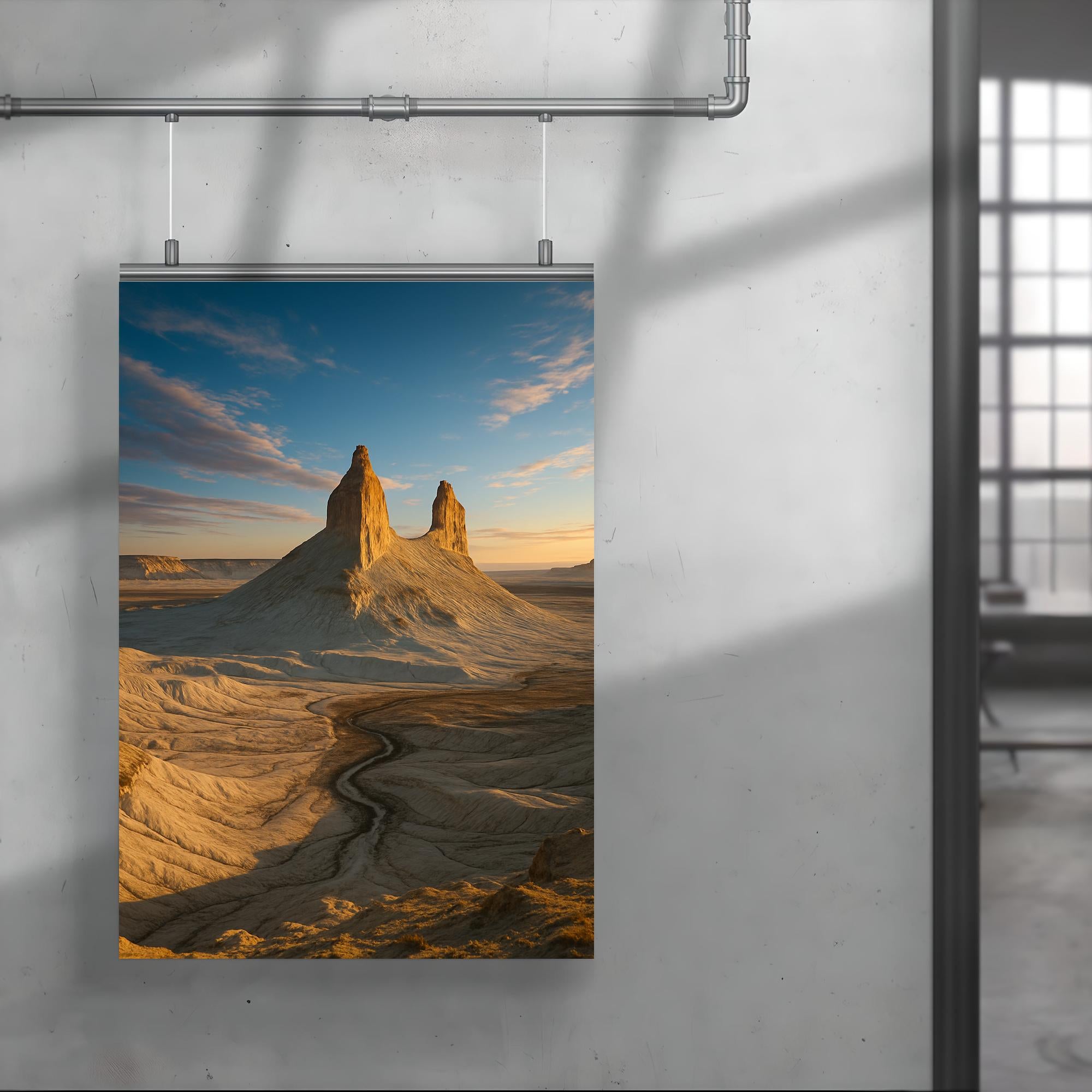 Boszhira Valley Ustyurt Plateau Kazakhstan poster 4