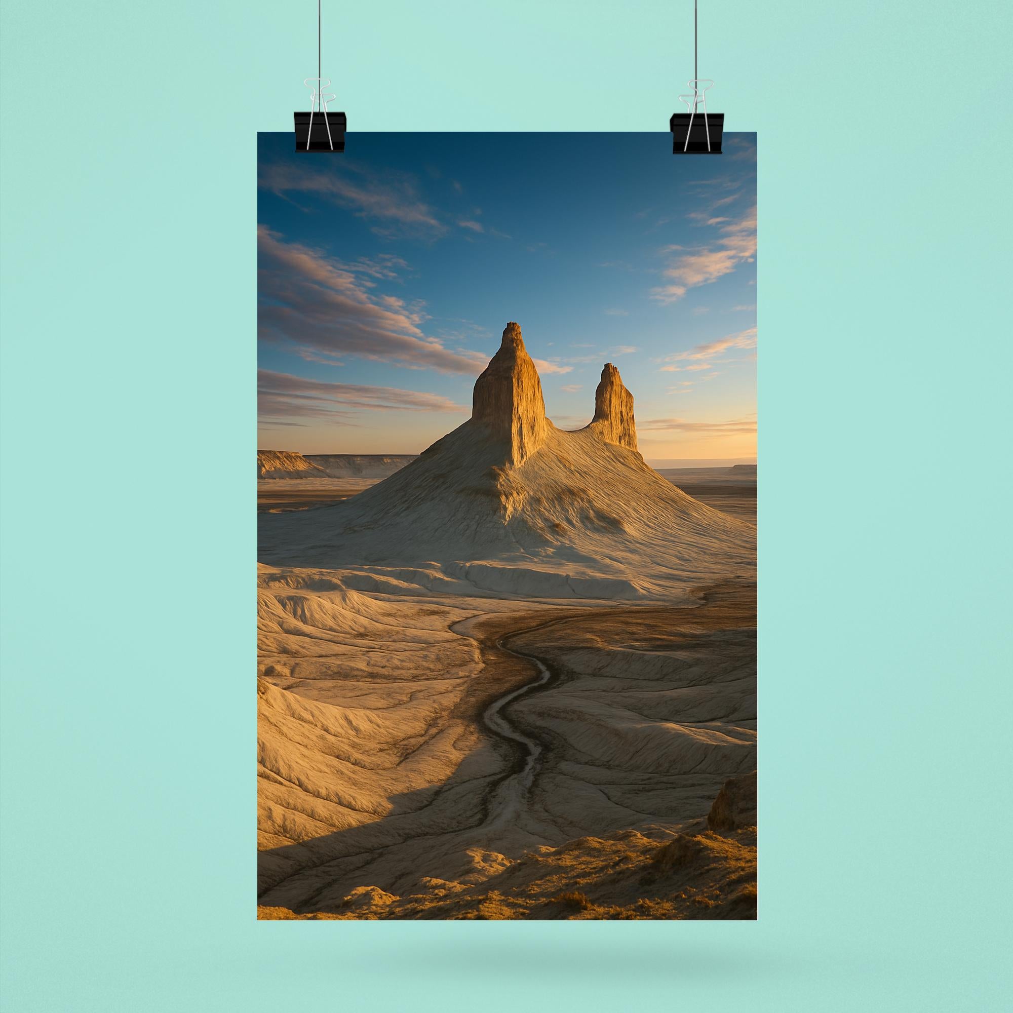 Boszhira Valley Ustyurt Plateau Kazakhstan poster 6