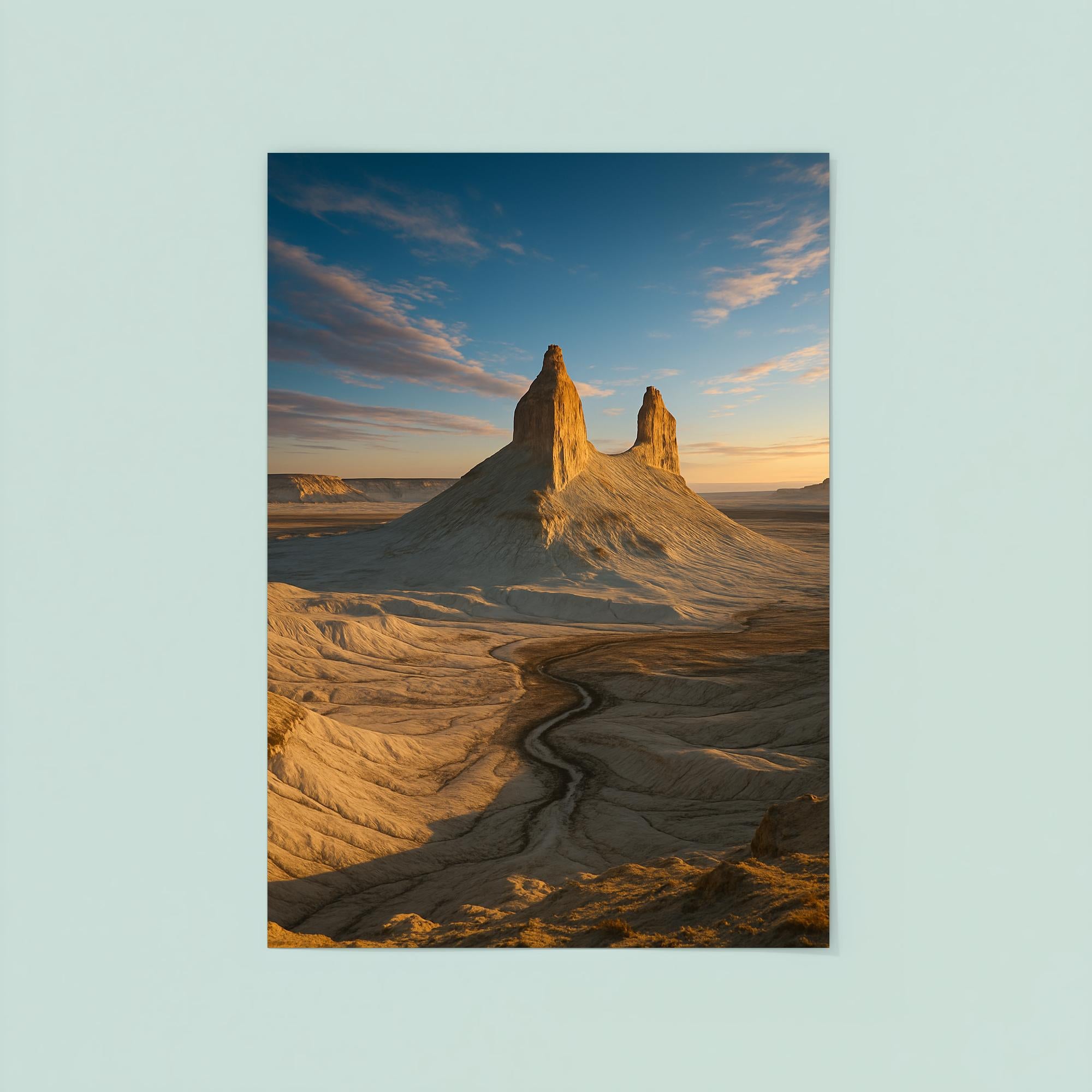 Boszhira Valley Ustyurt Plateau Kazakhstan poster 8