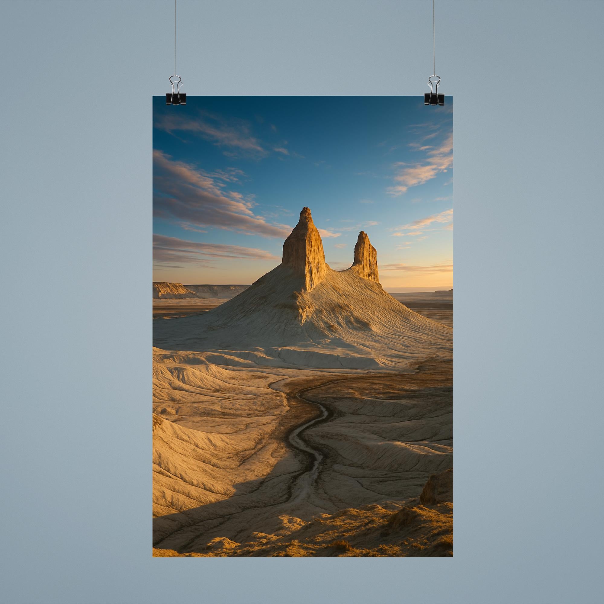 Boszhira Valley Ustyurt Plateau Kazakhstan poster 9