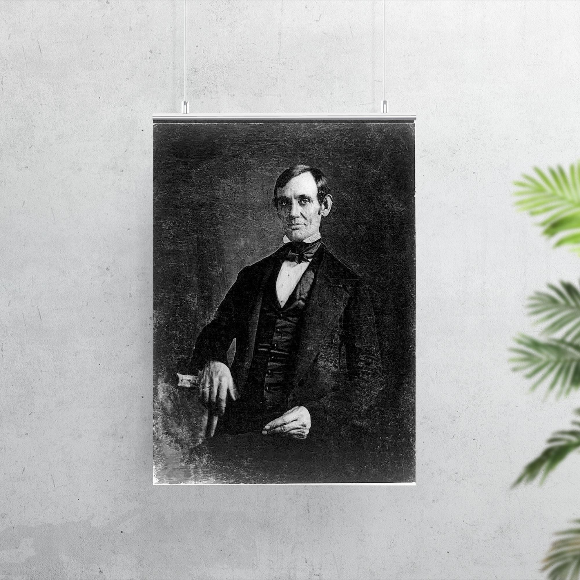 Congressman-Elect Abraham Lincoln, Daguerreotype, 1846 poster 7