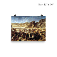 Retreat of the Ten Thousand at the Battle of Cunaxa by Jean-Adrien Guignet, c. 1843 poster 3