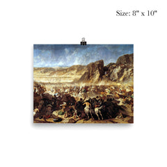 Retreat of the Ten Thousand at the Battle of Cunaxa by Jean-Adrien Guignet, c. 1843 poster 4