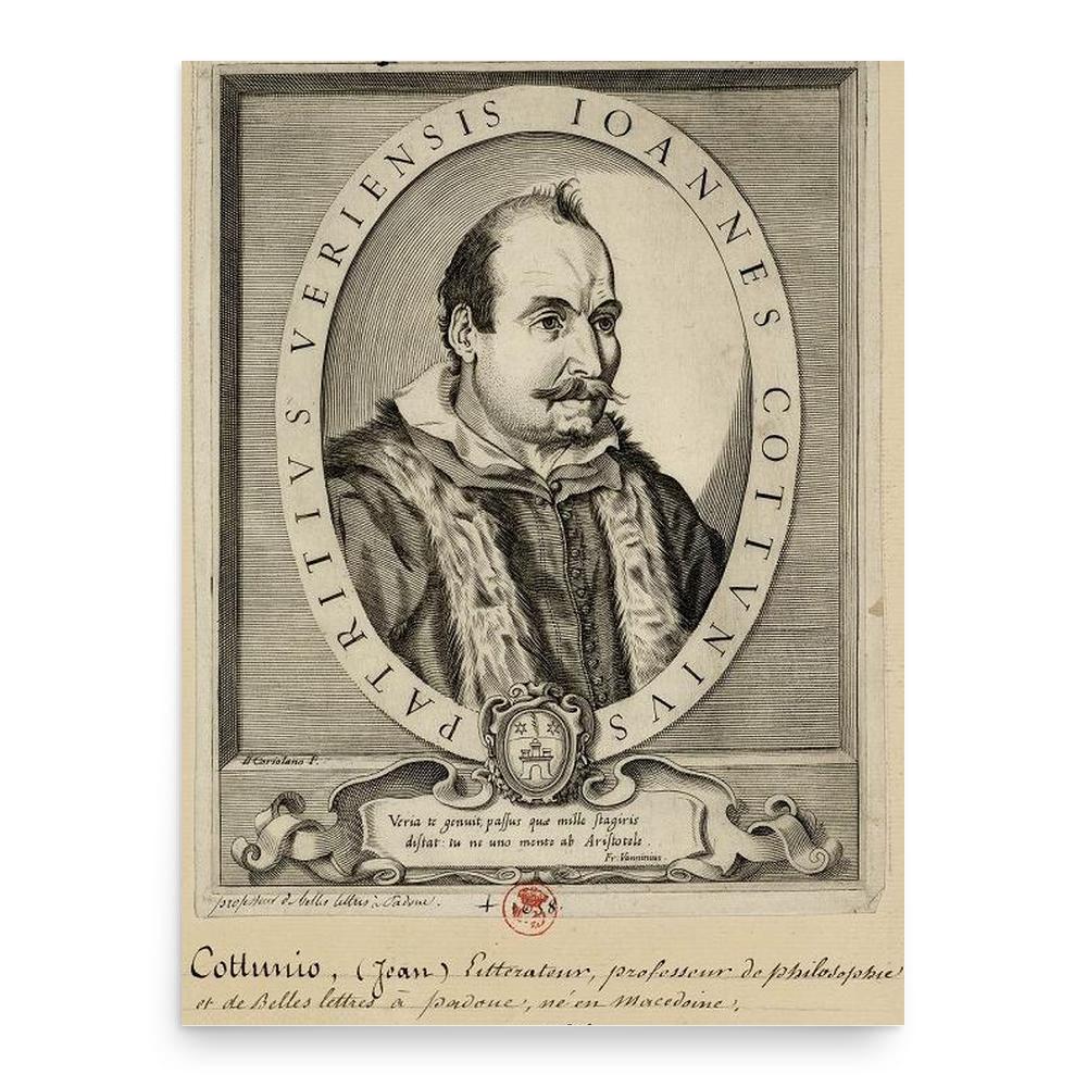 Giovanni Battista Coriolano poster print, in size 18x24 inches.