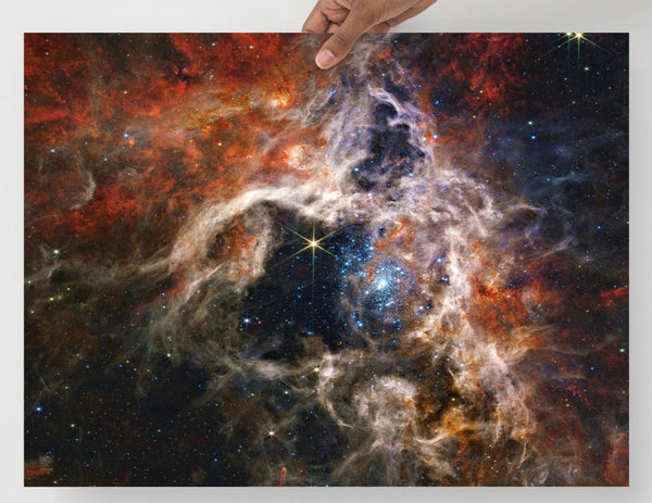 Tarantula Nebula by James Webb Space Telescope Poster Print – Noveltees