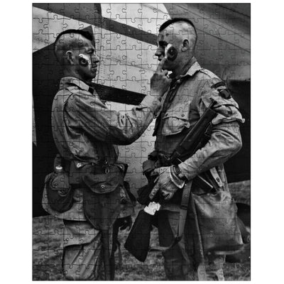 101st Airborne Mohawk Haircut Paratroopers (Filthy Thirteen) jigsaw puzzle