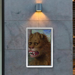16th-century painting of Lion from Grandes Heures Anne de Bretagne Saint Marc poster 2