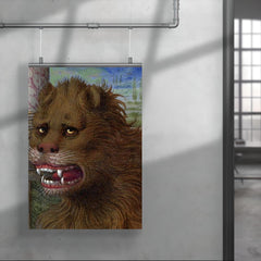 16th-century painting of Lion from Grandes Heures Anne de Bretagne Saint Marc poster 4