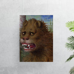 16th-century painting of Lion from Grandes Heures Anne de Bretagne Saint Marc poster 7