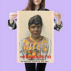 1899 poster of The Black Patti, Mme M Sissieretta Jones poster 3
