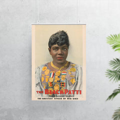 1899 poster of The Black Patti, Mme M Sissieretta Jones poster 7