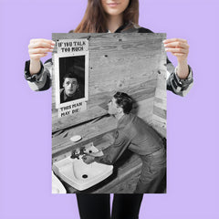 "If You Talk Too Much, This Man May Die - WWII Mirror" poster 3