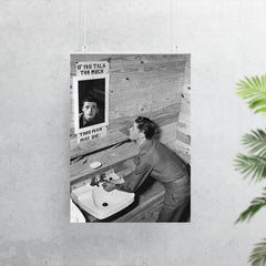 "If You Talk Too Much, This Man May Die - WWII Mirror" poster 7