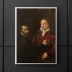 'Bernardino Campi Painting Sofonisba Anguissola' by Sofonisba Anguissola, 1559 poster 5