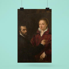 'Bernardino Campi Painting Sofonisba Anguissola' by Sofonisba Anguissola, 1559 poster 6