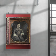 6th Plate Daguerreotype in Full Case with Fabulous Dress poster 4