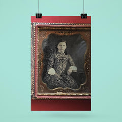 6th Plate Daguerreotype in Full Case with Fabulous Dress poster 6