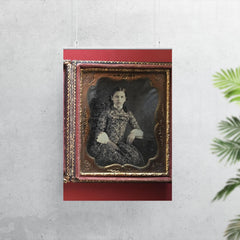 6th Plate Daguerreotype in Full Case with Fabulous Dress poster 7