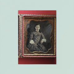 6th Plate Daguerreotype in Full Case with Fabulous Dress poster 8