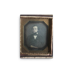 6th Plate of Abraham Bogardus, NYC canvas print on a plain backdrop in size 12"x16".