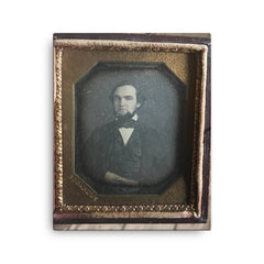 6th Plate of Abraham Bogardus, NYC canvas print on a plain backdrop in size 16"x20".