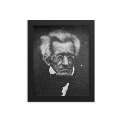 78-Year-Old Andrew Jackson, 1845 framed print on a plain backdrop in size 8"x10".
