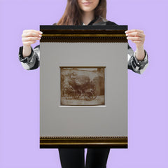 A Barouche Parked in the North Courtyard of Lacock Abbey by William Henry Fox Talbot, April 1844 poster 3