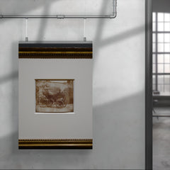 A Barouche Parked in the North Courtyard of Lacock Abbey by William Henry Fox Talbot, April 1844 poster 4