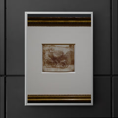 A Barouche Parked in the North Courtyard of Lacock Abbey by William Henry Fox Talbot, April 1844 poster 5