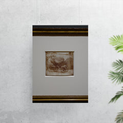 A Barouche Parked in the North Courtyard of Lacock Abbey by William Henry Fox Talbot, April 1844 poster 7