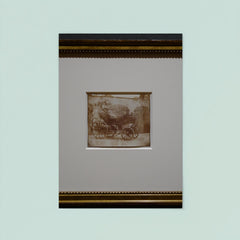 A Barouche Parked in the North Courtyard of Lacock Abbey by William Henry Fox Talbot, April 1844 poster 8