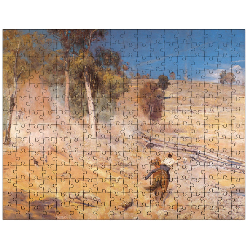 A Break Away by Tom Roberts, 1891 jigsaw puzzle