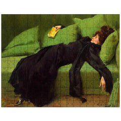 A Decadent Girl - After The Ball by Ramon Casas jigsaw puzzle