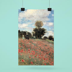 A Field of Poppies by Claude Monet, 1873 poster 6