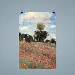 A Field of Poppies by Claude Monet, 1873 poster 9