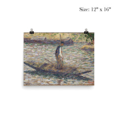 A Fisherman by Georges Seurat poster 3