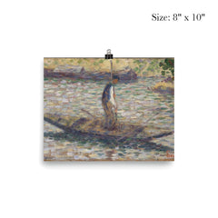 A Fisherman by Georges Seurat poster 4