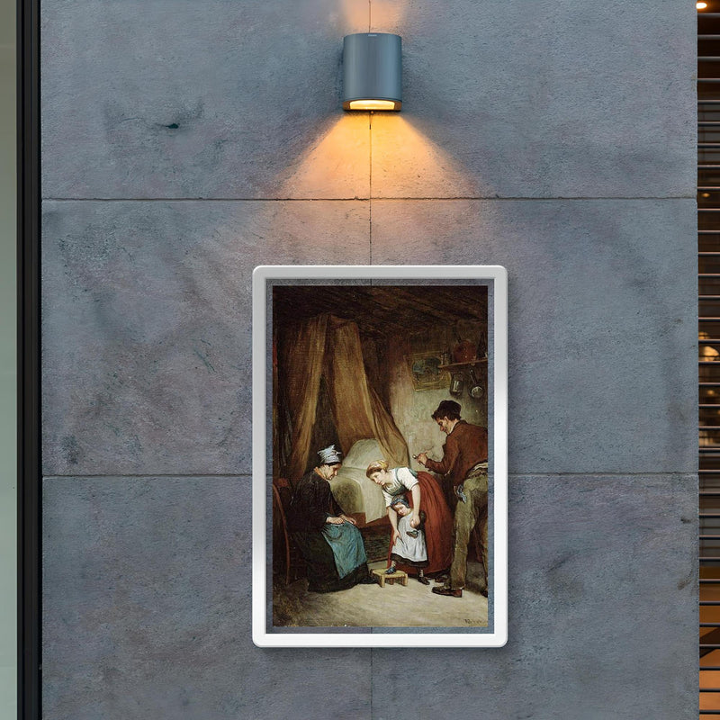 A French Cobbler by Adolf von Becker poster 2