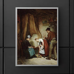 A French Cobbler by Adolf von Becker poster 5