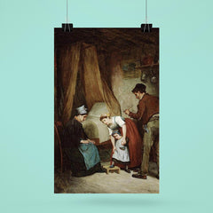 A French Cobbler by Adolf von Becker poster 6