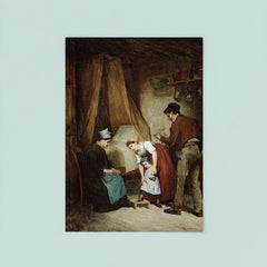 A French Cobbler by Adolf von Becker poster 8