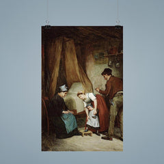 A French Cobbler by Adolf von Becker poster 9