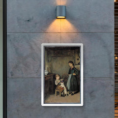 A French Interior by Adolf von Becker poster 2