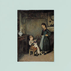 A French Interior by Adolf von Becker poster 8