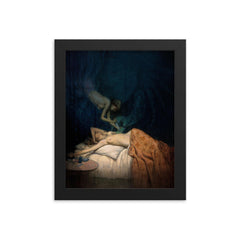 A Giant Claw by Richard Tennant Cooper framed print on a plain backdrop in size 8"x10".