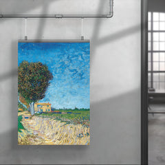 A Lane Near Arles by Vincent van Gogh, 1888 poster 4