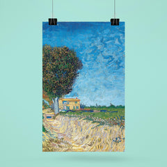A Lane Near Arles by Vincent van Gogh, 1888 poster 6