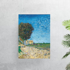 A Lane Near Arles by Vincent van Gogh, 1888 poster 7