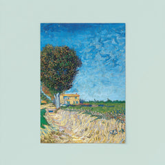 A Lane Near Arles by Vincent van Gogh, 1888 poster 8